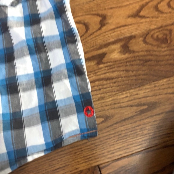 3/$30 - NoNada short sleeve button down shirt size 7 - Picture 2 of 5